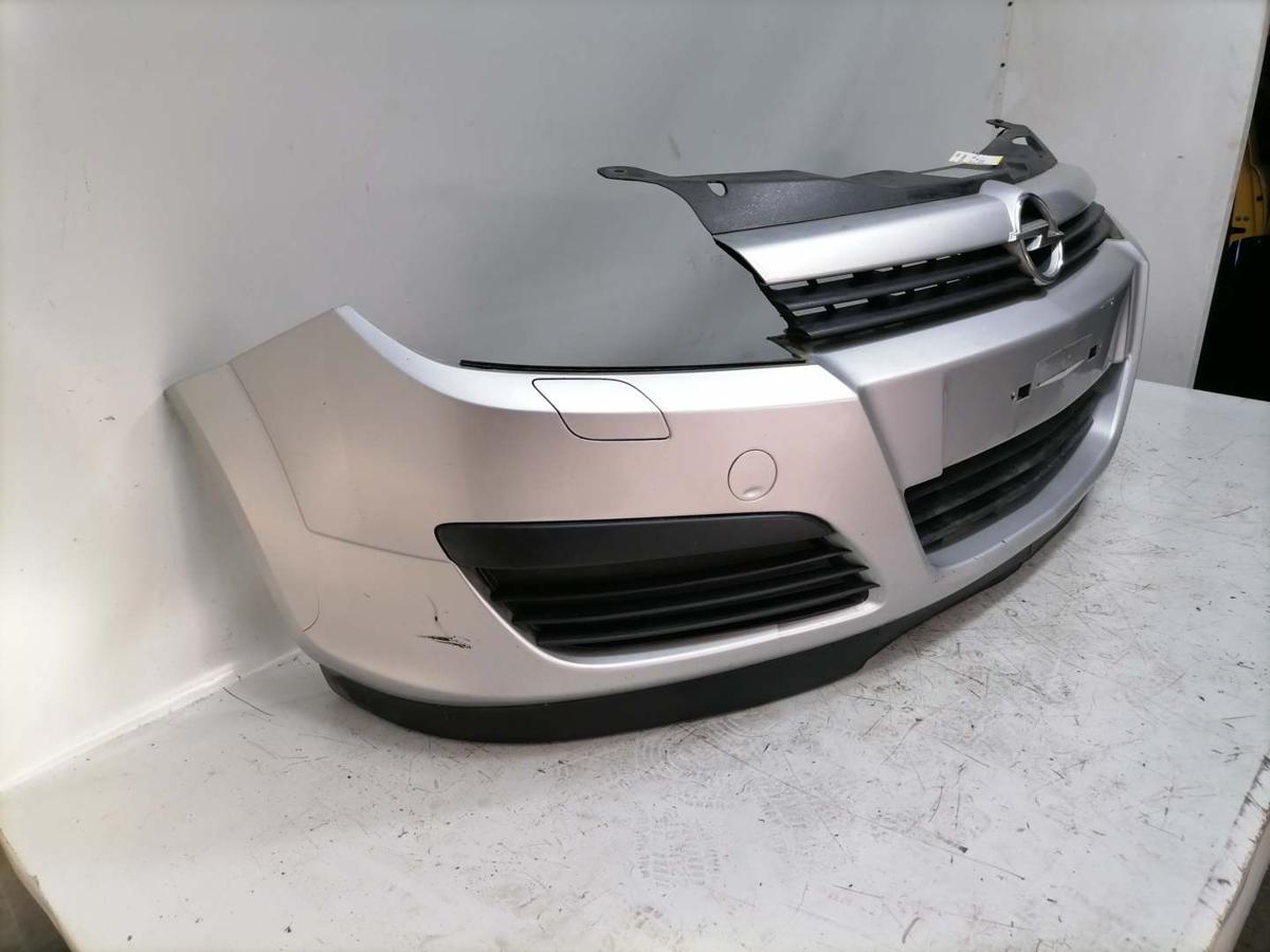 Opel Astra H original Sto&szlig;stange Stossf&auml;nger vorn Z157 Starsilber Bj.2004